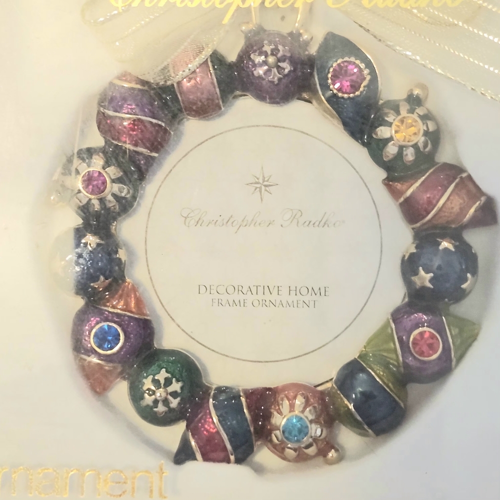 Christopher Radko Multicolor Ornament - Picture 4 of 8